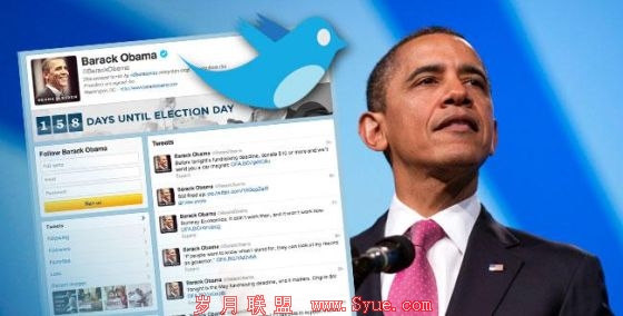 美国总统奥巴马是Twitter的忠实用户