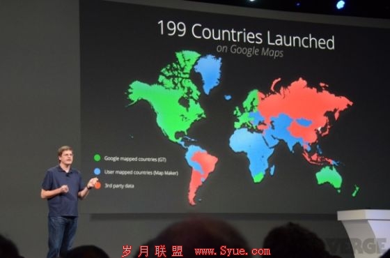 新版地图是谷歌开发者大会的最大亮点