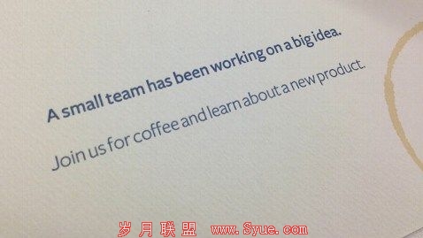 Facebook向媒体发出的邀请函全文