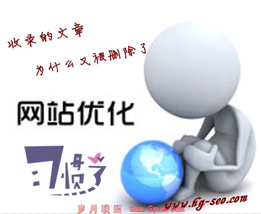 站内文章更新收录快,却被删的也快