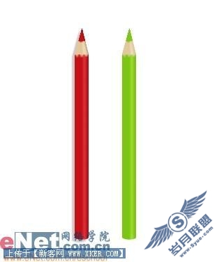 Photoshop鼠绘缤纷漂亮的彩色铅笔(6)