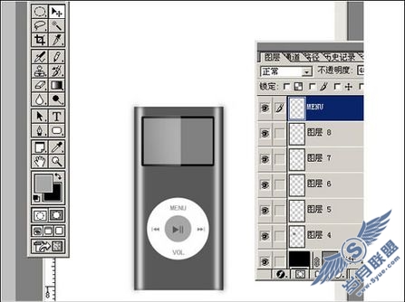 PhotoshopɴiPod Nanoͼʮ