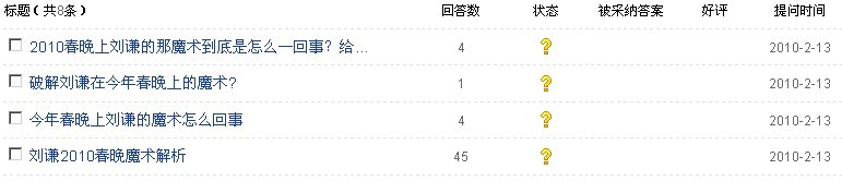 2010刘谦春晚魔术问题