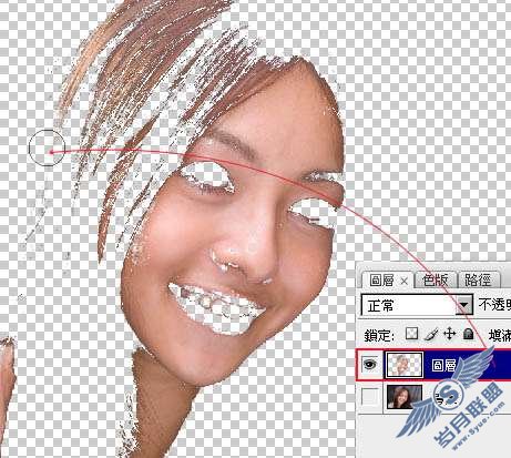 Photoshop美容：用选区美化人物脸部皮肤