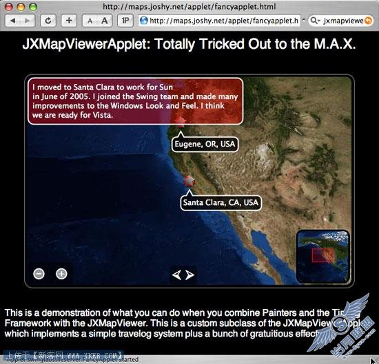 ʹ JXMapViewer ʵֵͼۺ