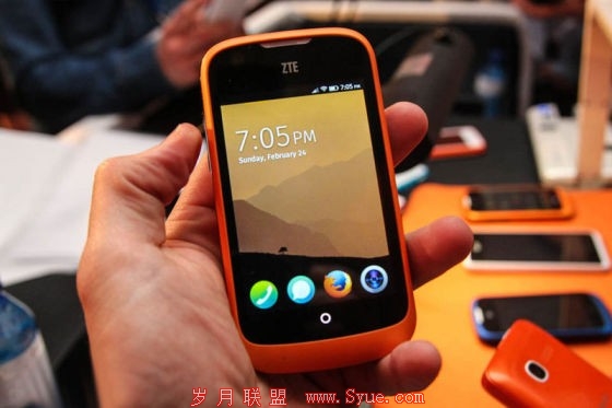 Mozilla火狐OS<a href=http://www.syue.com/Digital/Mobile/ target=_blank class=infotextkey>手机</a>开售