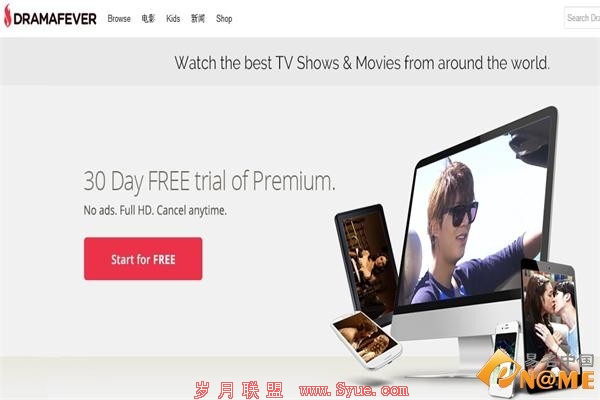 软银收购韩国视频网站 官网域名dramafever.com