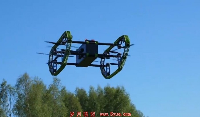 Dronehub开发HUUVER原型：将无人机与无人地面车相结合